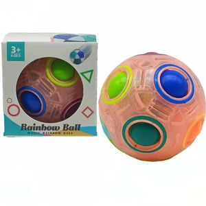 <span class=keywords><strong>Bola</strong></span> de Rompecabezas Arcoíris con Bolsa, Juego de Combinación de Colores, Juguete Antiestrés, <span class=keywords><strong>Bola</strong></span> <span class=keywords><strong>Mágica</strong></span>, Rompecabezas para Niños - Product Image 5