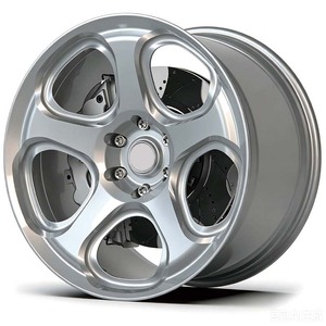 Jantes en aluminium forgé rétro à cinq branches 19 20 21 22 pouces 5*112 5*130 concaves profondes peintes <span class=keywords><strong>gris</strong></span> canon pour Bentayga Flying Spur GT - Product Image 3