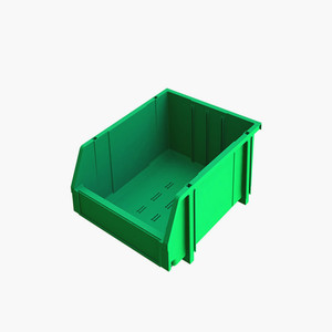 Front Opening Stacking Warehouse Bin Plastic Stack able bins