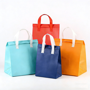 Sac isotherme pour le déjeuner, personnalisé avec logo, promotionnel, réutilisable, en non-tissé, pour aliments, vente en gros - Product Image 2