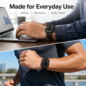 Coque de protection en PC anti-rayures, antichoc, design creux, installation facile, compatible avec <span class=keywords><strong>Apple</strong></span> <span class=keywords><strong>Watch</strong></span> S10 S11, modèle CS003 - Product Image 5