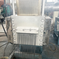 Granulateur de plastique à double étage Sj135 pour le recyclage des déchets plastiques, ligne de production de granulés de plastique, granulateurs de plastique