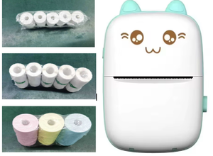 <span class=keywords><strong>เครื่อง</strong></span>พิมพ์ความร้อนขนาดพกพา 200dpi C9 แบบพกพา ไร้หมึก เชื่อมต่อ BT ไร้สาย <span class=keywords><strong>เครื่อง</strong></span>พิมพ์ฉลากและบันทึก พร้อมกระดาษพิมพ์ - Product Image 2