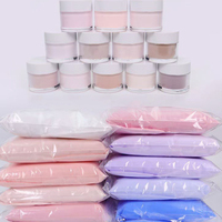 Poudre acrylique de haute qualité Xiangcai 3 en 1, poudre à tremper pour ongles, 1 kg, couverture de couleur, poudre acrylique pour ongles, vente en gros