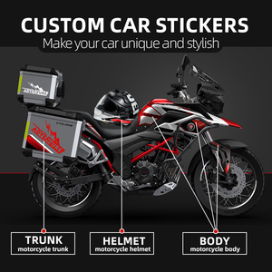 Protector de Adhesivos <span class=keywords><strong>para</strong></span> Motocicleta, Pegatinas <span class=keywords><strong>para</strong></span> Tanque de Combustible, <span class=keywords><strong>Vinilo</strong></span> <span class=keywords><strong>Adhesivo</strong></span> Epóxico Personalizado, Impermeable - Product Image 3