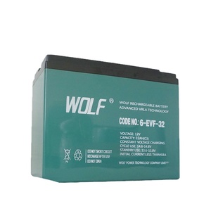 Batería <span class=keywords><strong>de</strong></span> <span class=keywords><strong>Gel</strong></span> Sellada <span class=keywords><strong>de</strong></span> Ciclo Profundo Wolf <span class=keywords><strong>de</strong></span> 12V 32AH <span class=keywords><strong>para</strong></span> Sillas <span class=keywords><strong>de</strong></span> Ruedas Eléctricas y Bicicletas Eléctricas - Product Image 3