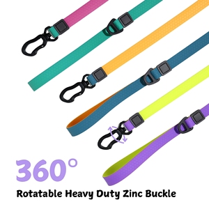 Tali hewan peliharaan, tali anjing jaring sarang lebah PVC tahan lama, nyaman dan tahan air, Harness berjalan bebas kusut dan mewah, gaya sederhana - Product Image 5