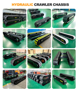 Mini Base per Uso Agricolo e Fuoristrada, Telaio Cingolato Elettrico Personalizzabile con Capacità di Carico 0,3-10 Tonnellate e Cingoli in Gomma - Product Image 6