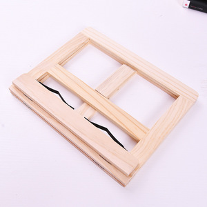 Tongwen Wooden Reading Rack 3.5X24 Natural Wood Color Tablet Stand Recipe Holder Book Support For Desk Use - Product Image 4