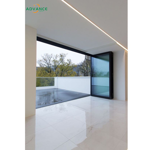 Porte pliante extérieure en accordéon de <span class=keywords><strong>véranda</strong></span> personnalisée bon marché porte coulissante en verre patio porte pliante en aluminium pliante bi pliante - Product Image 5