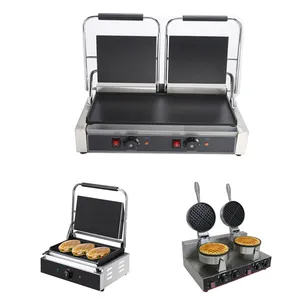 2021 Subway Food Chain Supplier Grilled Sandwich And Waffle Toaster