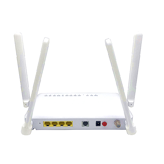 TL-f6600R XPON ONU F6600R CATV Support Remote Control Modem 4GE Dual Band WIFI 6 AX3000 GPON EPON ONU