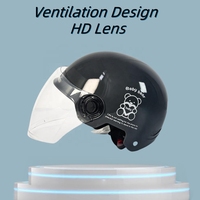 Casque de moto ouvert en ABS, accessoires de moto, protection de la tête, casque demi-face, cascos para moto