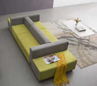 Ensemble de canapés combinés pour hôtel et bureau - Design moderne en tissu, écologique et durable