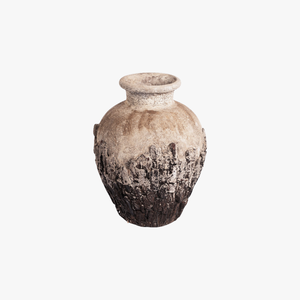 Jarrón de arcilla terracota, una obra maestra de cerámica perfecta para la decoración del hogar al estilo balinés y la estética de la mesa con una elegancia natural. - Product Image 1