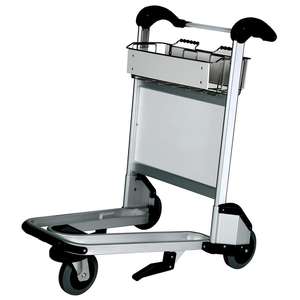 Carrito de equipaje pesado para aeropuerto con características de freno - Product Image 2