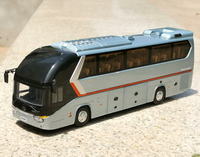 Modèles de bus en métal à l'échelle 1:38, modèles personnalisés avec des détails fins pour l'affichage, la collection et les cadeaux