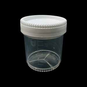 ถ้วยเก็บปัสสาวะพลาสติกสีขาวขนาด50มล. 120มล. พร้อมล็อค - Product Image 5