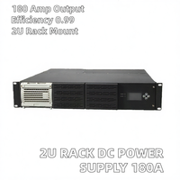 Alimentation rectifiée industrielle 2U pour montage en rack, 220 V CA vers 24 V CC, 120 A, 3600 W, pour chargeur de batterie N +1
