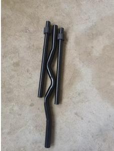 W tipi konnektör W tipi köpük konektörü düz çubuk konektör ve ağırlık kaldırma için üç bölümlü halter kavisli çubuk - Product Image 4