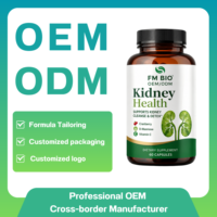 Capsules d'extrait végétal pour les reins, soutien des voies urinaires, antioxydant, bien-être, complément alimentaire, marque privée OEM, 60 capsules