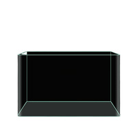 Aquarium fermé en acrylique incurvé, petit aquarium de bureau pour salon, paysage aquatique pour poissons rouges, rectangulaire, écologique, sans accessoires