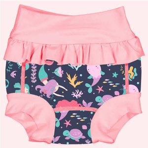 Basso commercio all'ingrosso di Moq per neonati in neoprene pannolino da nuoto in pizzo carino riutilizzabile pannolino lavabile per nuotare per tenere caldi i pantaloni per pannolini per bambini - Product Image 2