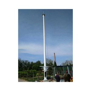 鉄塔20m 30m 40mホットディップ亜鉛メッキ工場価格ライトポール屋外サッカースタジアム用 - Product Image 6