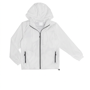 Conjunto de chaleco deportivo de verano para hombre, sudadera sin mangas con capucha de seda helada, camiseta de Color sólido, cintura elástica antibacteriana - Product Image 1