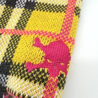 Bonnet en tricot acrylique doux à visière, jacquard à carreaux de luxe, avec broderie tête de mort, pour casquettes streetwear haut de gamme avec logo personnalisé