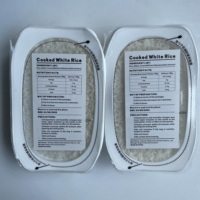 Comida rápida Coreana de alta calidad lista para comer comida de arroz instantánea a granel OEM en un cuenco arroz precocinado