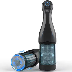 Machine à sucer pour hommes, nouvelle arrivée, 5 fréquences de succion, masturbateur automatique pour hommes, jouets sexuels pour adultes, mains libres - Product Image 2