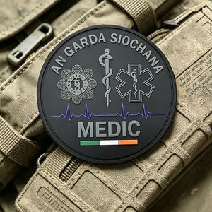 Mandalorian Creed PVC Chenille Rubber 3D Waterproof Eco-friendly Tactical Garment Decorative Patches for Hats & <b>Bags</b> - Product Image 2