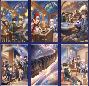 Carte Collezionabili PGu Tales of the Star Rails, Carte da Gioco Honkai Star Rail, Il Fiume Stellato è Senza Fine - Product Image 2