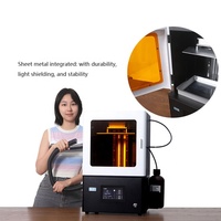 Impresora 3D de Resina LCD 16k con Doble Guía de Tornillo de Bola, Gran Formato de 10.1', para Joyería y Aplicaciones Dentales, con Iluminación de Almacén