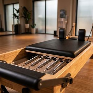 Ensemble d'équipements <span class=keywords><strong>de</strong></span> fitness Pilates 5 pièces | Entraîneur <span class=keywords><strong>de</strong></span> fitness et <span class=keywords><strong>de</strong></span> mise en forme | Reformer Pilates | <span class=keywords><strong>Perte</strong></span> <span class=keywords><strong>de</strong></span> <span class=keywords><strong>poids</strong></span> et remodelage corporel - Product Image 2