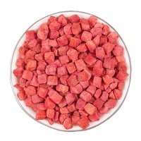 Fraises en dés lyophilisées-Qualité supérieure