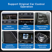 Écran de navigation Android Auto multimédia pour BMW CCC CIC NBT F10 F20 F30 E60 E90, CarPlay sans fil, radio Linux, caméra