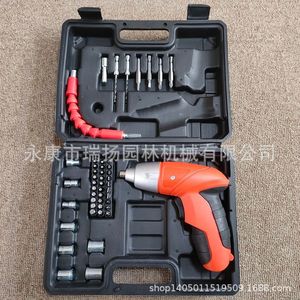 Destornillador eléctrico inalámbrico de iones de litio de 12V y 900 rpm con juego de puntas para uso doméstico y bricolaje - Product Image 1