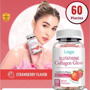 Vitahealthy glutatyon beyazlatma kollajen kızdırma Gummies saç cilt ve tırnaklar için özel etiket doğal lal takviyesi - Product Image 6
