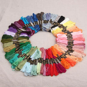 Vente Débutant 100 Couleur Broderie Point De Croix Fil Câblage Patch Fil <span class=keywords><strong>À</strong></span> La Main Coton Fil <span class=keywords><strong>DMC</strong></span> - Product Image 2