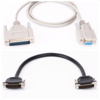 Großhandel Fabrik preis Anpassen D-Sub-Kabel DB25-Pin-Stecker Stecker auf DB9-polige Buchse Drucker verlängerung datenkabel