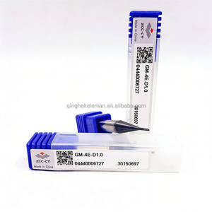 ดอกกัดโซลิดคาร์ไบด์แบบปลายแบน 4 ฟลุต รุ่น ZCC.<span class=keywords><strong>CT</strong></span> GM-<span class=keywords><strong>4E</strong></span>-D1.0&4F-1.0MM*6*3*50  ความแข็ง 50HRC  เคลือบ TIAIN  รองรับ OEM ODM - Product Image 2