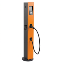 Chargeur rapide pour moto électrique 3,6 kW Type 6 pour station de recharge de scooter, personnalisable OEM, ultra-mince, 24,5 kg, sur pied