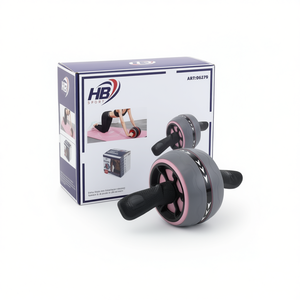 Rodillo de Ejercicio Rosa de 16 cm con Rebote para Fortalecimiento del Core - Product Image 1