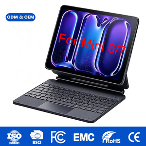 Magic <b>Keyboard</b> for iPad Mini 7 6 8.3" Bluetooth Wireless <b>Keyboard</b> Case with Trackpad Power Dashboard RGB Backlit Slim Folio - Product Image 1
