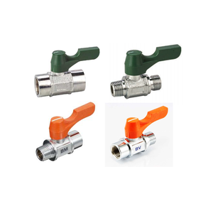 1/8 3/8 1/4 1/2 3/4 inç düşük basınç erkek kadın NPT konu pirinç su sulama sistemleri için Mini bilya vanalar - Product Image 5