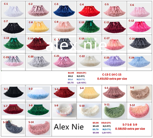 Rok Tutu bayi perempuan, rok Tutu anak-anak, rok Tutu Mini berlapis, rok berbulu halus - Product Image 2