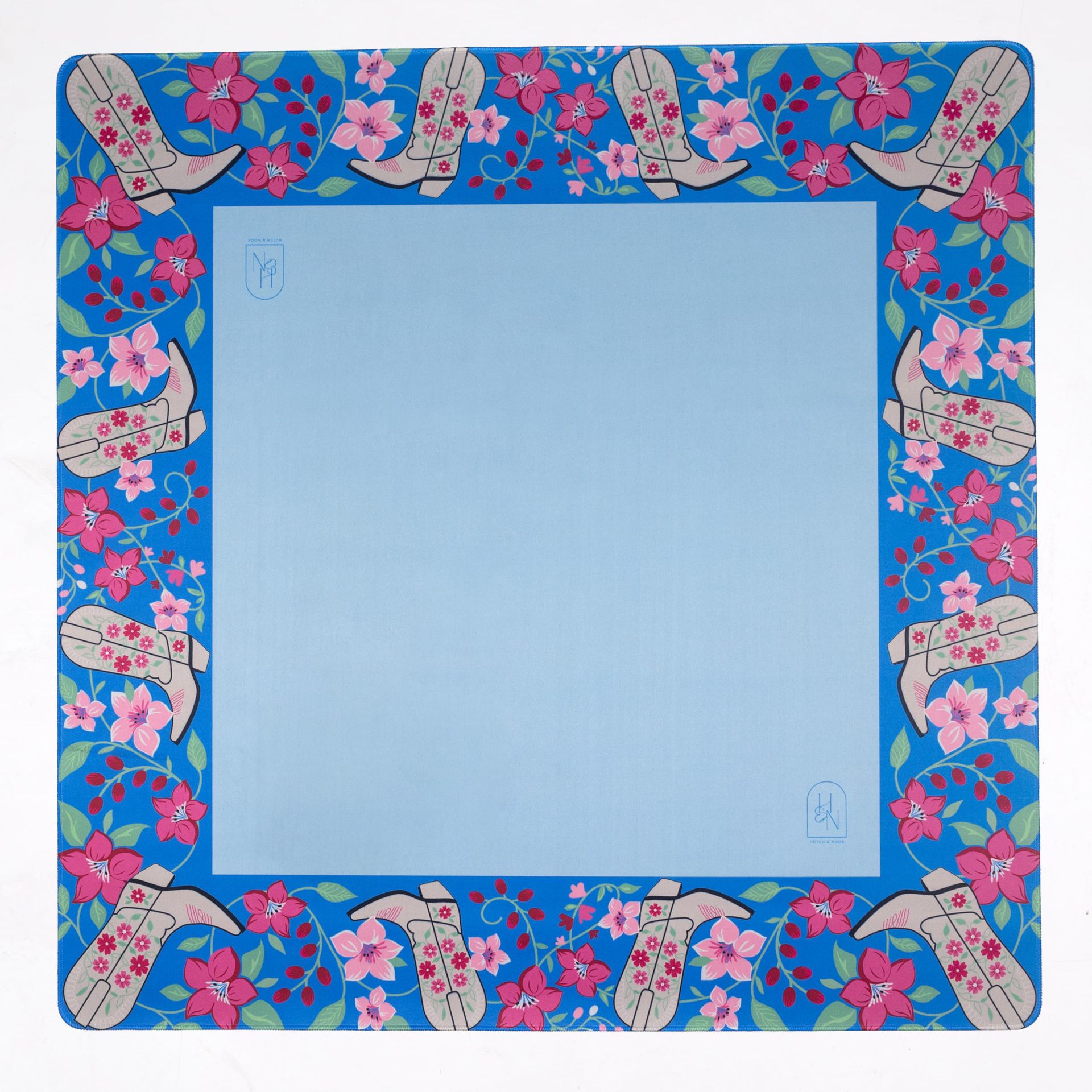 Tissu imperméable bleu