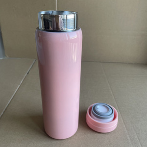 Portable Minimalist Double Wall Stainless Steel <b>Reusable</b> Water Bottle Fashion Vacuum Tumbler <b>Cups</b> 300ml Insulated Water Bottles - Product Image 2